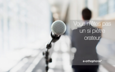 Parler en public n’est pas inné, cela s’apprend !