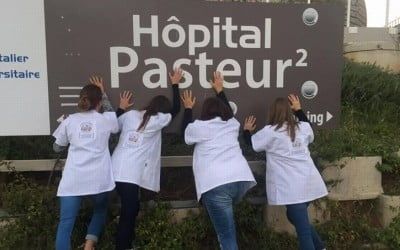 Les étudiants orthophonistes ont manifesté en masse