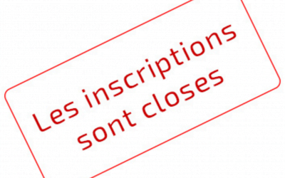 Clôture des inscriptions