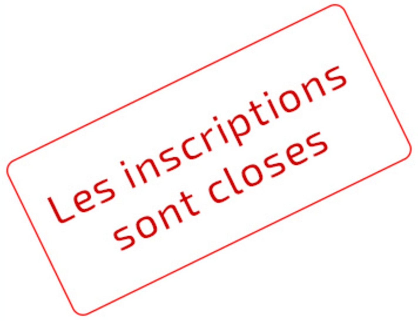 Clôture des inscriptions - e-orthophonie.fr