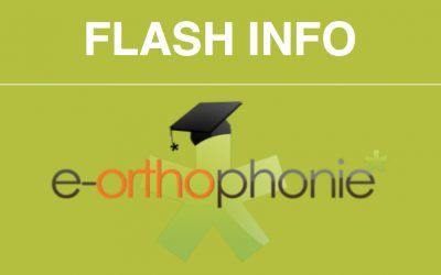 Le flash info d’e-orthophonie* février 2019