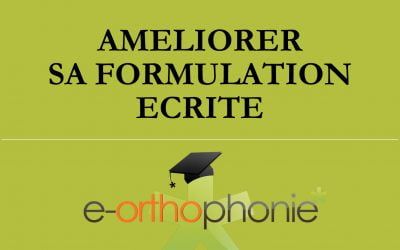 Déjà un nouveau webinaire ! Comment améliorer sa formulation écrite ?