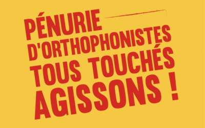 Pénurie d’orthophonistes : tous touchés, agissons !