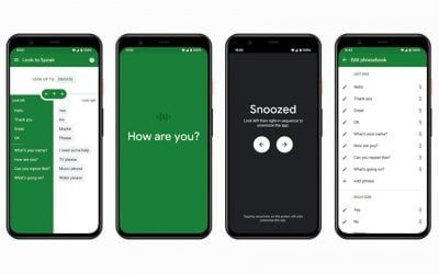 Look to Speak : l’app de Google pour s’exprimer avec les yeux
