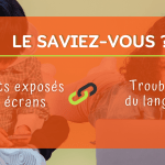 Enfants, écrans et troubles du langage