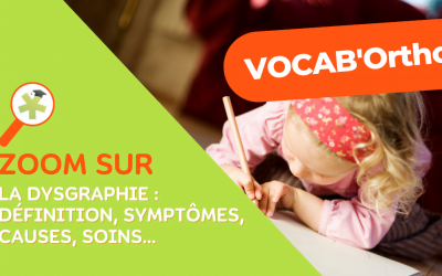 VocabOrtho : la dysgraphie