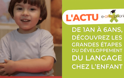 Les grandes étapes du développement du langage chez l’enfant