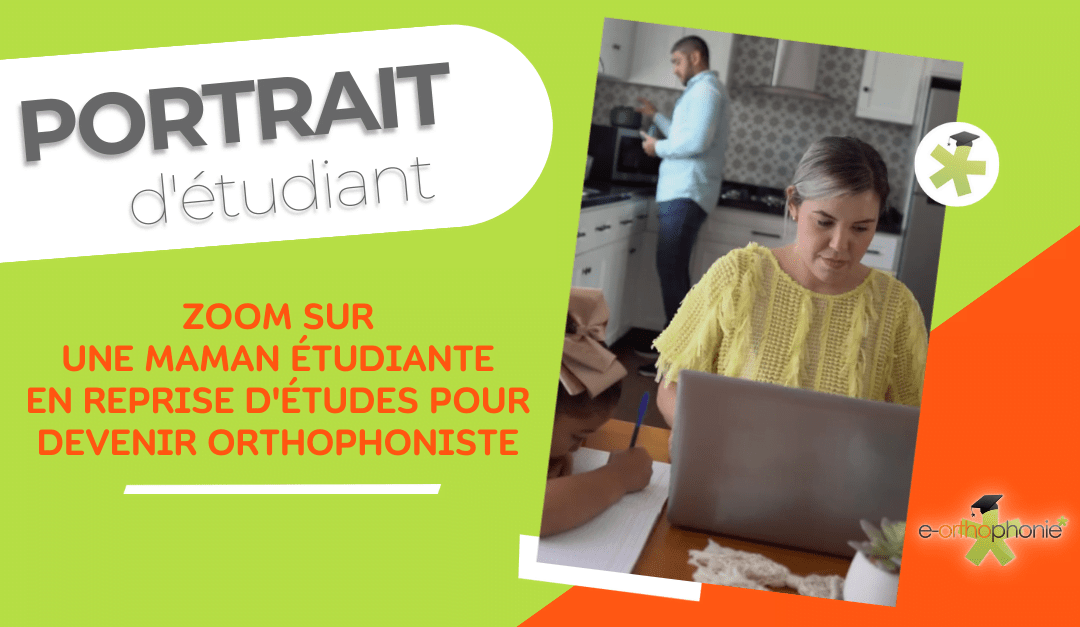 Parcours étudiant : « je suis entré en 1ère année d’orthophonie ! »