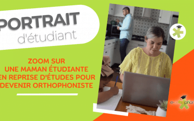 Parcours étudiant : « je suis entré en 1ère année d’orthophonie ! »