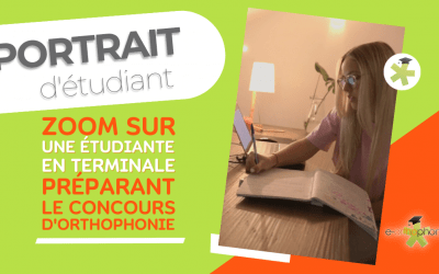 Parcours étudiant : « je suis entrée en 1ère année d’orthophonie ! »