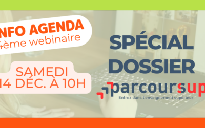 J-3 avant notre 4ème webinaire : comment remplir avec pertinence vos encadrés Parcoursup