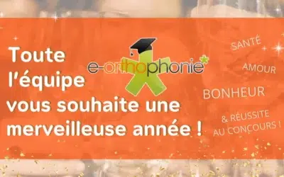 e-orthophonie* vous souhaite une très belle année 2025