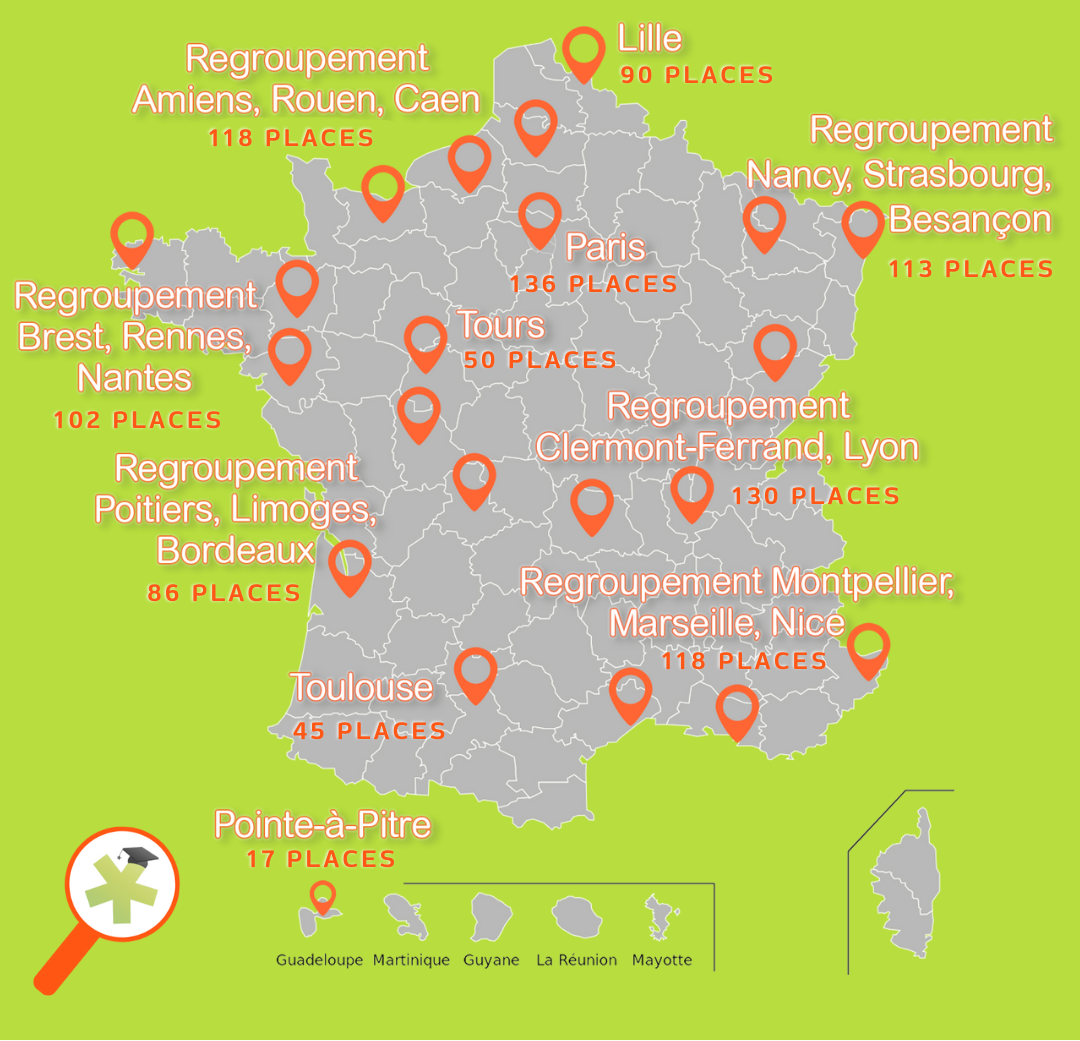 Admission CFUO - Les chiffres clés - 2025 Admission CFUO - Les chiffres clés - 2025
