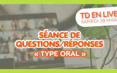 J-3 avant notre 6ème session de VisioTD !