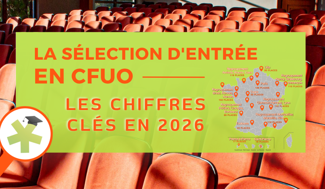 Admission CFUO - Les chiffres clés - 2026